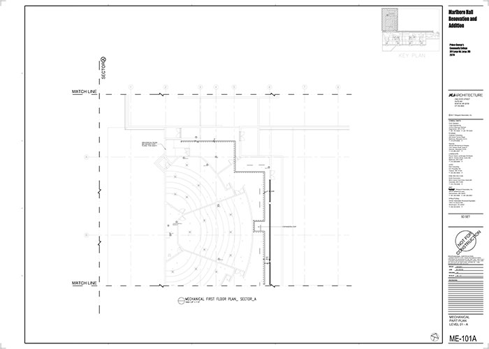 Coordinated HVAC Duct Shop Drawing California