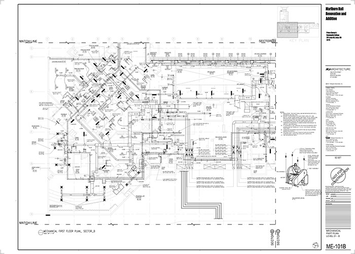 Offshore HVAC Duct Shop Drawings Texas