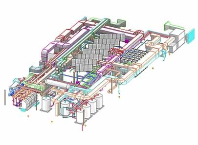 Building Infrastructure Modeling California
