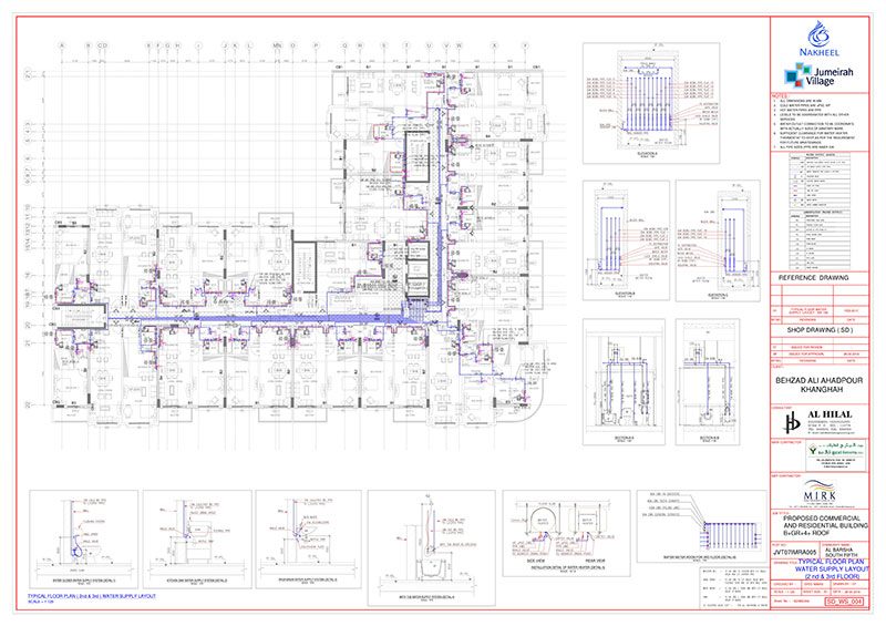 Plumbing Piping Outsourcing