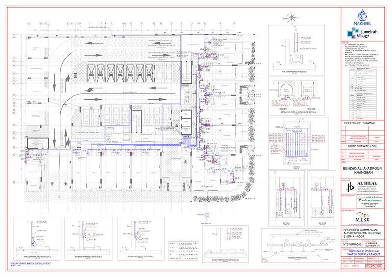 Plumbing drawings