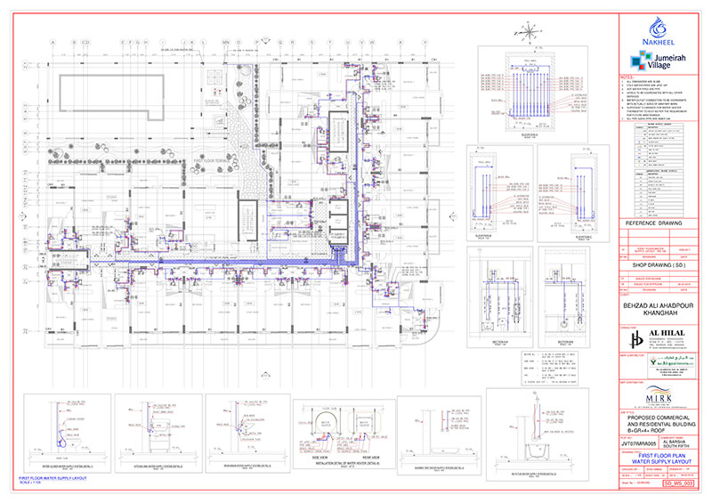 Plumbing Piping Drafting