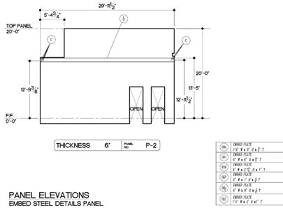 precast bar bending schedule drawings New Jersey