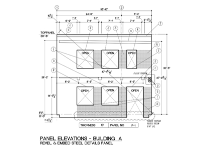 Precast Detailing asa format Texas