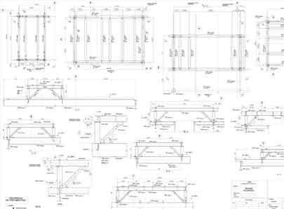 structural steel shop drawing services