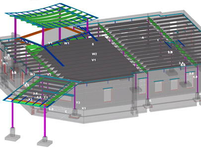 Precast concret Detailing California